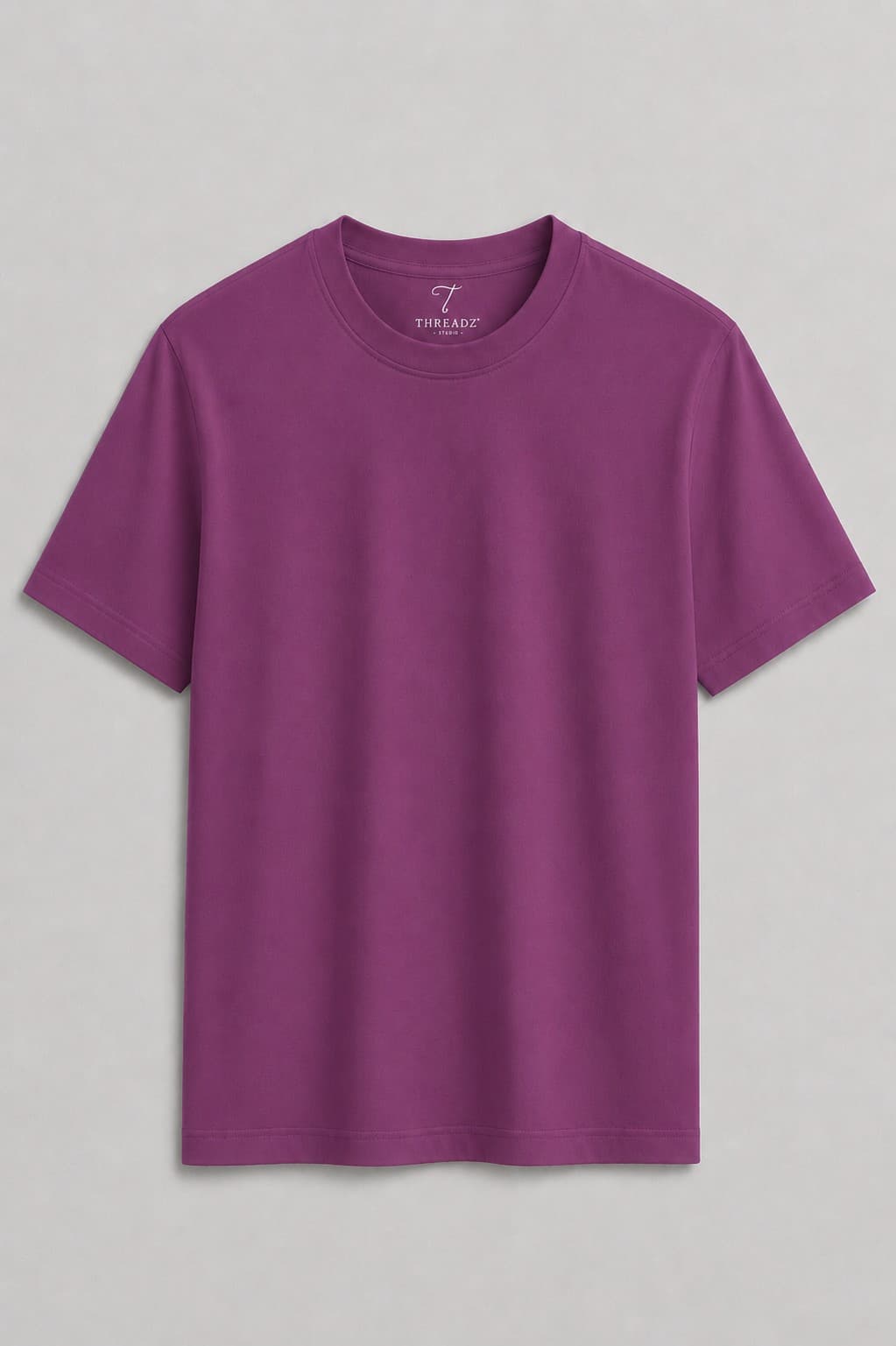 Plum Plain Tee